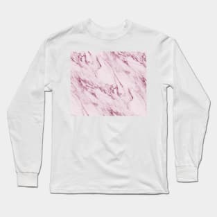 Alberta rosa marble Long Sleeve T-Shirt